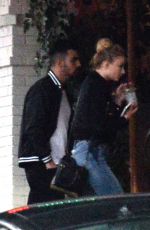 SOPHIE TURNER and Joe Jonas Out in Beverly Hills 01/05/2017