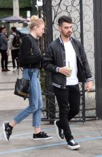 SOPHIE TURNER and Joe Jonas Out in Beverly Hills 01/05/2017