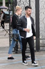 SOPHIE TURNER and Joe Jonas Out in Beverly Hills 01/05/2017