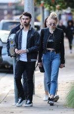 SOPHIE TURNER and Joe Jonas Out in Beverly Hills 01/05/2017