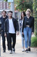 SOPHIE TURNER and Joe Jonas Out in Beverly Hills 01/05/2017