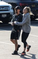 SOPHIE TURNER and Joe Jonas Out in Los Angeles 01/06/2017