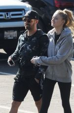 SOPHIE TURNER and Joe Jonas Out in Los Angeles 01/06/2017