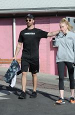 SOPHIE TURNER and Joe Jonas Out in Los Angeles 01/06/2017