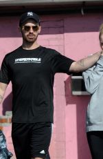 SOPHIE TURNER and Joe Jonas Out in Los Angeles 01/06/2017