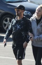 SOPHIE TURNER and Joe Jonas Out in Los Angeles 01/06/2017