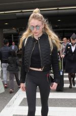 SOPHIE TURNER Arrives at LAX Airport in Los Angeles 01/04/2017