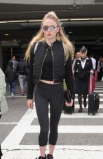 SOPHIE TURNER Arrives at LAX Airport in Los Angeles 01/04/2017