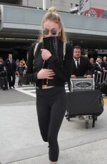 SOPHIE TURNER Arrives at LAX Airport in Los Angeles 01/04/2017