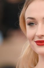 SOPHIE TURNER at 23rd Annual Screen Actors Guild Awards in Los Angeles 01/29/2017