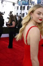 SOPHIE TURNER at 23rd Annual Screen Actors Guild Awards in Los Angeles 01/29/2017