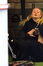 SOPHIE TURNER at a Gym in West Hollywood 01/05/2017