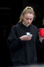 SOPHIE TURNER at a Gym in West Hollywood 01/05/2017