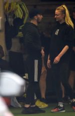 SOPHIE TURNER at a Gym in West Hollywood 01/05/2017