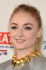 SOPHIE TURNER at Bafta Tea Party in Los Angeles 01/07/2017