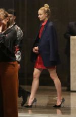 SOPHIE TURNER Leaves Cade Hudson
