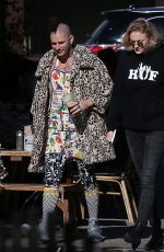 SOPHIE TURNER Out in Beverly Hills and Boarding a Private Jet 01/19/2017