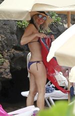 STACY FERGIE FERGUSON in Bikini at a Beach in Hawaii 12/31/2016