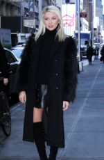STASSI SCHROEDER aat SiriusXM Radio in New York 01/11/2017
