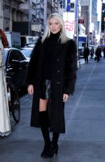 STASSI SCHROEDER aat SiriusXM Radio in New York 01/11/2017