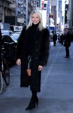 STASSI SCHROEDER aat SiriusXM Radio in New York 01/11/2017