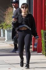 STELLA HUDGENS Out and About in Los Angeles 01/17/2017