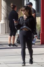 STELLA HUDGENS Out and About in Los Angeles 01/17/2017