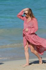 STELLA MCCARTNEY on the Beach in St. Barth 01/01/2017