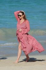 STELLA MCCARTNEY on the Beach in St. Barth 01/01/2017