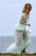 SUKI WATERHOUSE on the Set of a Photoshoot for Pop & Suki in Malibu 01/18/2017