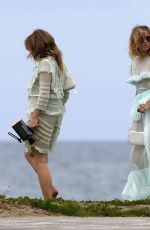 SUKI WATERHOUSE on the Set of a Photoshoot for Pop & Suki in Malibu 01/18/2017