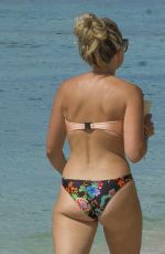 TALLIA STORM in Bikini at a Beach in Bridgetown 01/04/2017