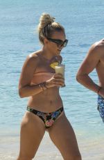 TALLIA STORM in Bikini at a Beach in Bridgetown 01/04/2017