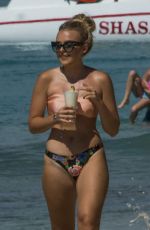 TALLIA STORM in Bikini at a Beach in Bridgetown 01/04/2017
