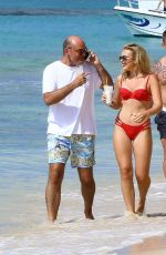 TALLIA STORM in Various Bikinis on Holiday in Barbados 01/02/2017