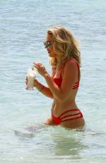 TALLIA STORM in Various Bikinis on Holiday in Barbados 01/02/2017