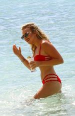 TALLIA STORM in Various Bikinis on Holiday in Barbados 01/02/2017