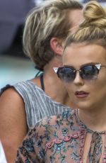 TALLIA STORM Out at a Beach in Barbados 01/01/2017