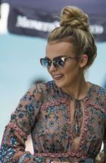 TALLIA STORM Out at a Beach in Barbados 01/01/2017