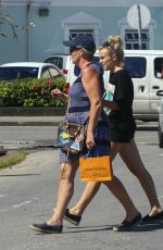 TALLIA STORM Out for Shopping in Barbados 01/02/2017