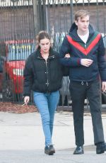 TALLULAH WILLIS and Morgan MacDonald Out in Los Angeles 12/31/2016