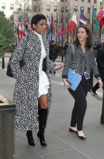 TAMRON HALL Out and About in New York 01/30/2017