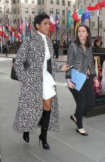TAMRON HALL Out and About in New York 01/30/2017