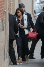 TARAJI P. HENSON Arrives at Jimmy Kimmel Live in Hollywood 01/03/2017