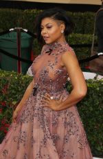 TARAJI P. HENSON at 23rd Annual Screen Actors Guild Awards in Los Angeles 01/29/2017