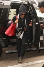 TARAJI P. HENSON at LAX Airport in Los Angeles 01/04/2017