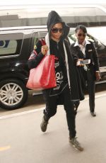 TARAJI P. HENSON at LAX Airport in Los Angeles 01/04/2017