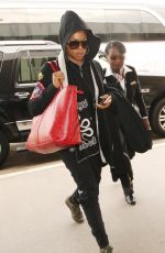 TARAJI P. HENSON at LAX Airport in Los Angeles 01/04/2017