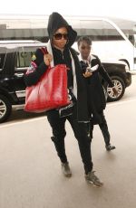 TARAJI P. HENSON at LAX Airport in Los Angeles 01/04/2017