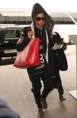 TARAJI P. HENSON at LAX Airport in Los Angeles 01/04/2017